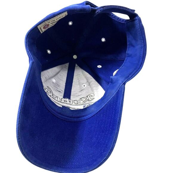 University Of Kentucky UK Ball Cap Wildcats Blue White Adjustable Hat - Picture 4 of 5